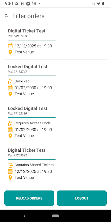 See Tickets Wallet Screenshot2