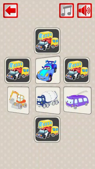 Cars Matching Game Screenshot3