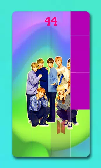 Kpop Music Game BTS Piano Tiles Screenshot3