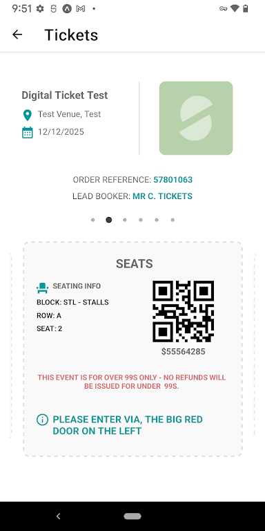 See Tickets Wallet Screenshot1