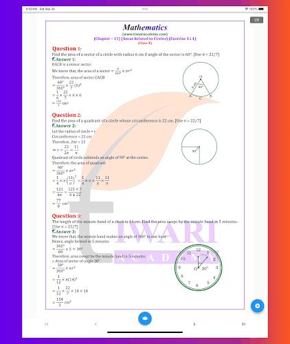 Class 10 Maths for 2024-25 Screenshot20