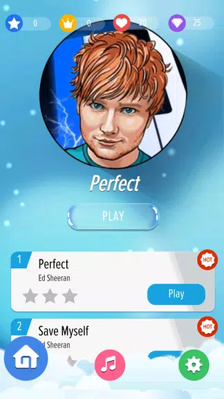 Ed Sheeran Piano Tiles New Screenshot1