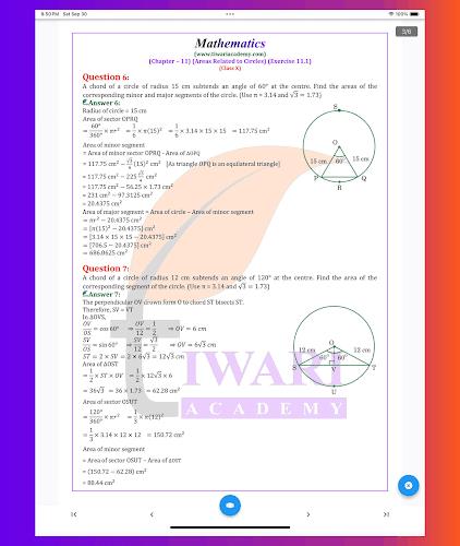 Class 10 Maths for 2024-25 Screenshot22