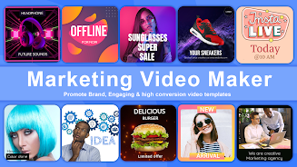 Marketing video maker Ad maker Screenshot1