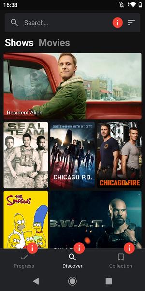 Showly: Track Shows & Movies Screenshot1