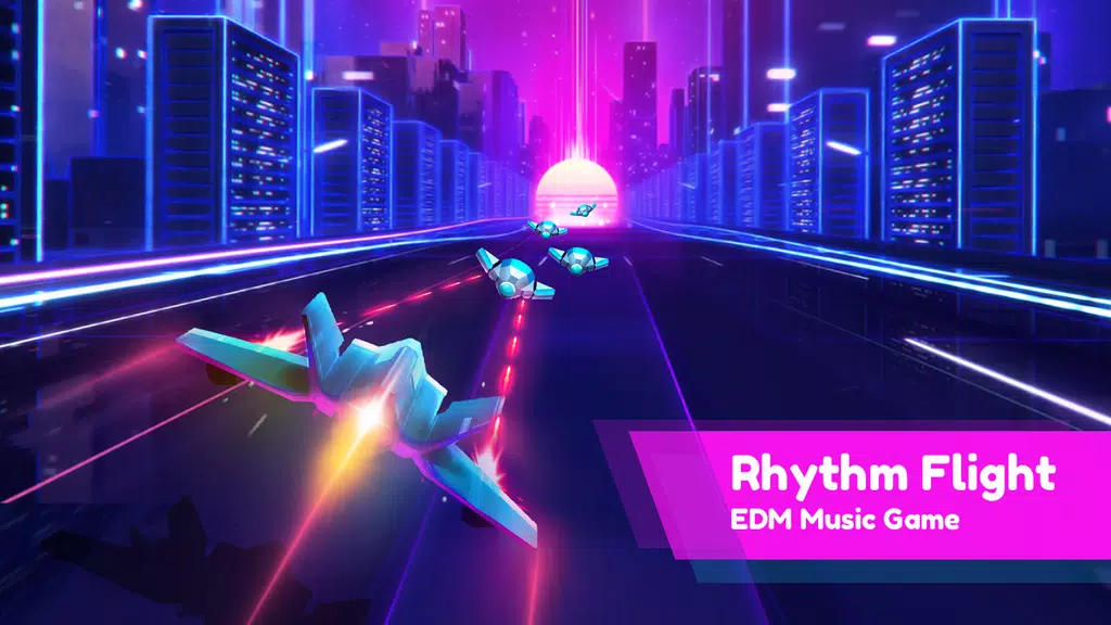 Rhythm Flight: EDM Music Game Screenshot1