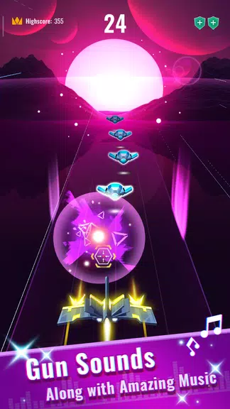 Rhythm Flight: EDM Music Game Screenshot3