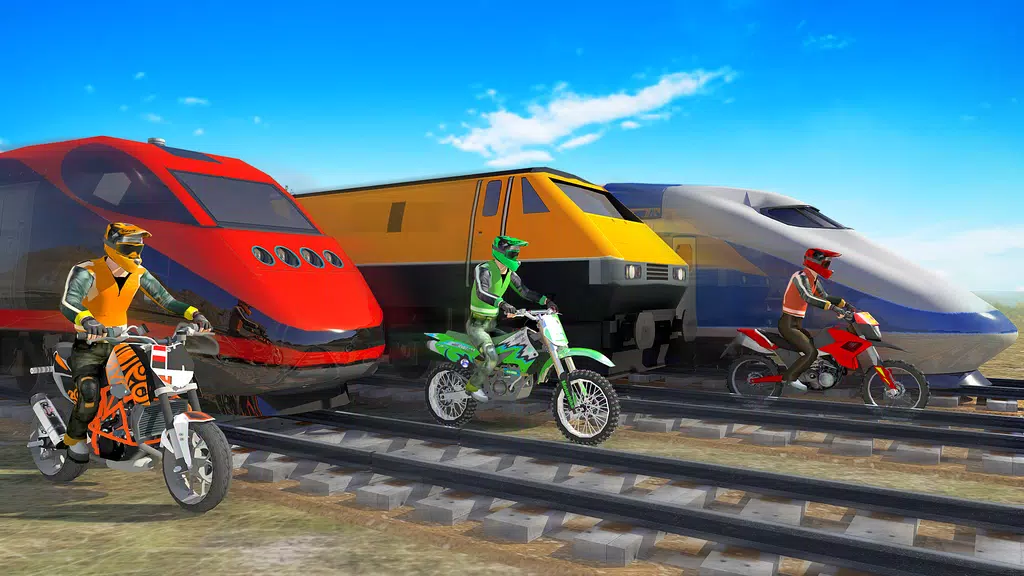 Bike vs. Train – Top Speed Tra Screenshot3