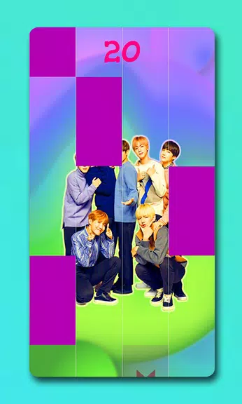 Kpop Music Game BTS Piano Tiles Screenshot1