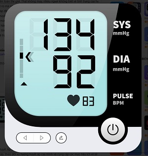 Blood Pressure App Screenshot1