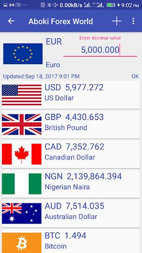 Aboki Forex-Currency Converter Screenshot2