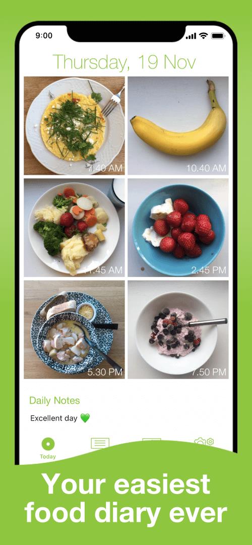 Food Diary See How You Eat App Screenshot2