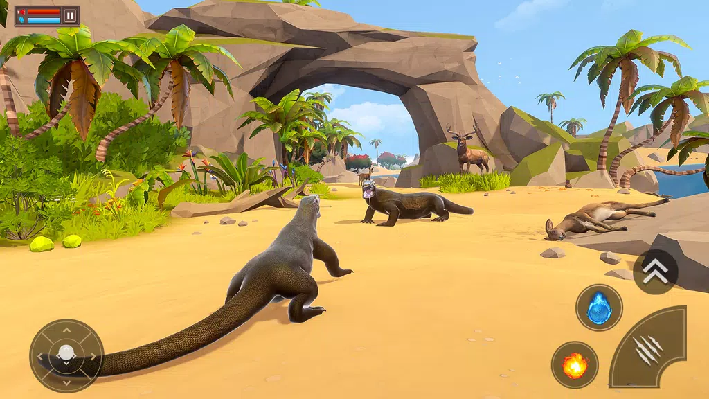 Komodo Dragon : Dragon Games Screenshot2