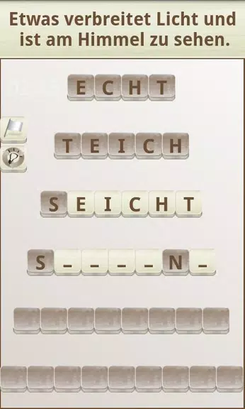 Wortspiele Deutsch Screenshot4