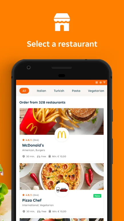 Lieferando -Order Food Screenshot1