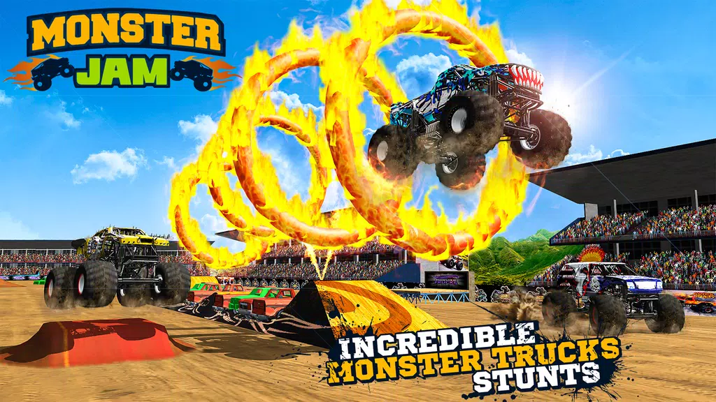 Monster Truck Jam: Truck Games Screenshot1