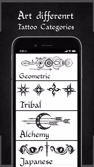 Ink Tattoo:Tattoo Drawing Game Screenshot3