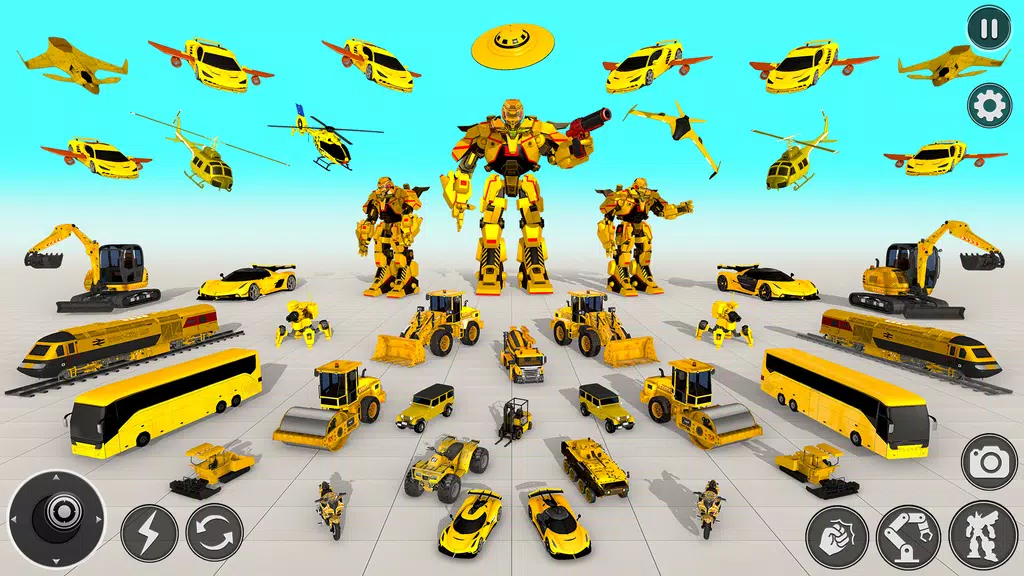 Incredible Robot Game Car Game Screenshot3