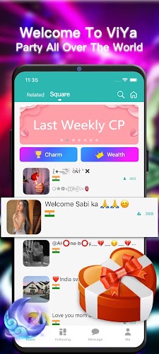 ViYa - Group Voice Chat Rooms Screenshot6