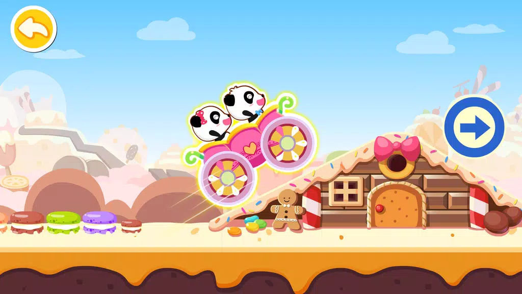 Baby Panda Car Racing Screenshot2