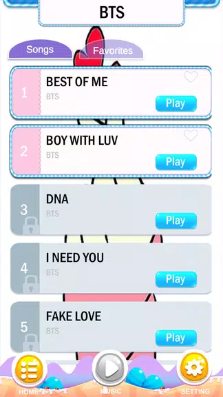 BTS Piano Tiles - KPOP Music Screenshot2