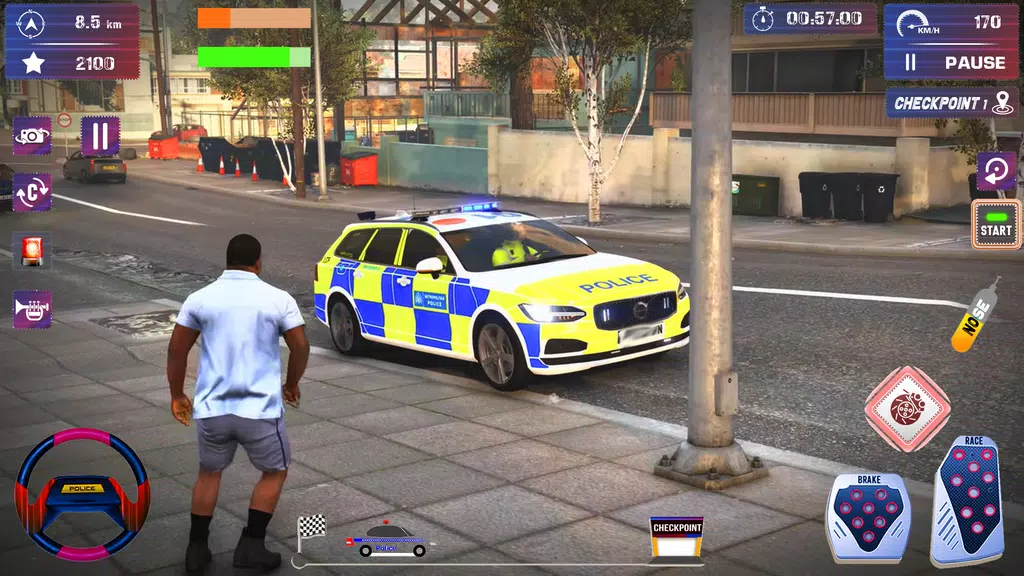 US Police Cop Chase Games 3D Screenshot1