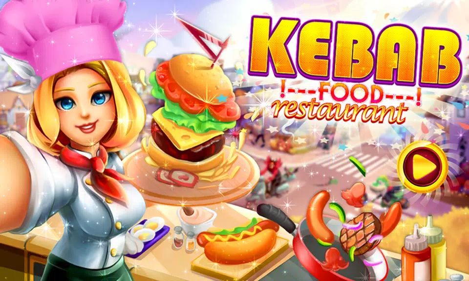 Kebab Maker World Cooking Game Screenshot4