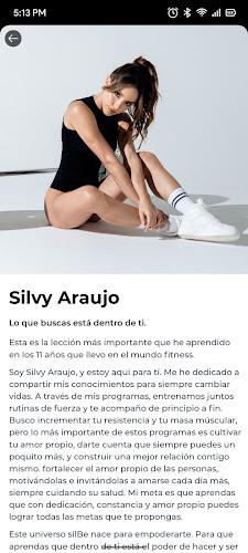 silBe: Fitness Para Mujeres Screenshot7