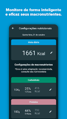 Growth - Dieta e Treino Screenshot4