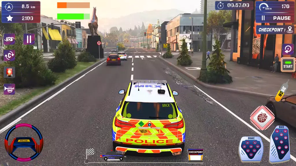 US Police Cop Chase Games 3D Screenshot3