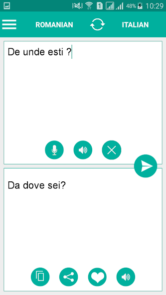 Romanian Italian Translator Screenshot1