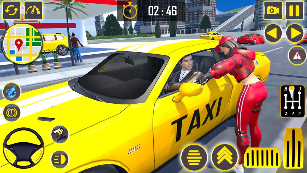 US Taxi Simulator : Car Games Screenshot4