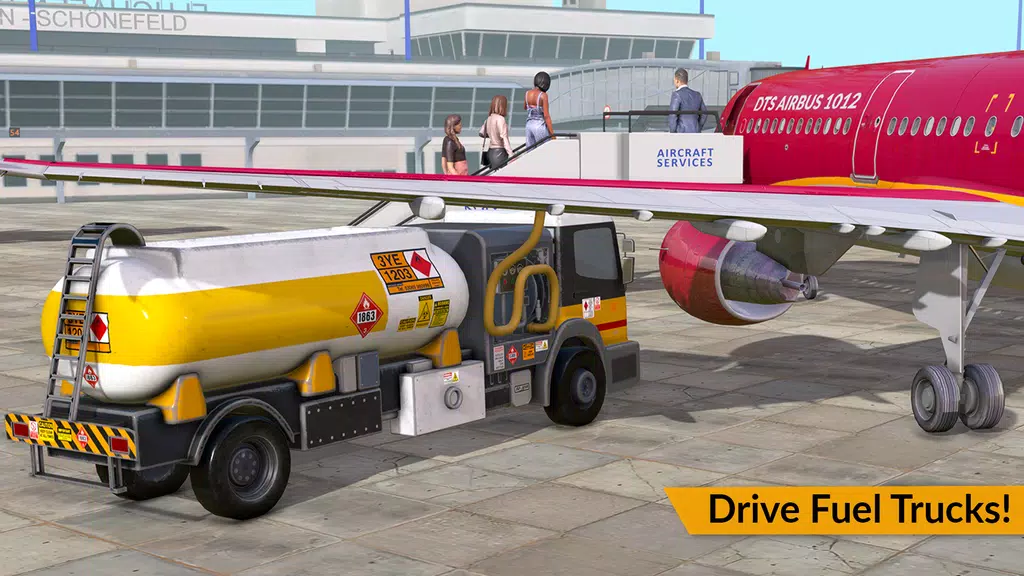 Airport Truck Driving Games Screenshot3