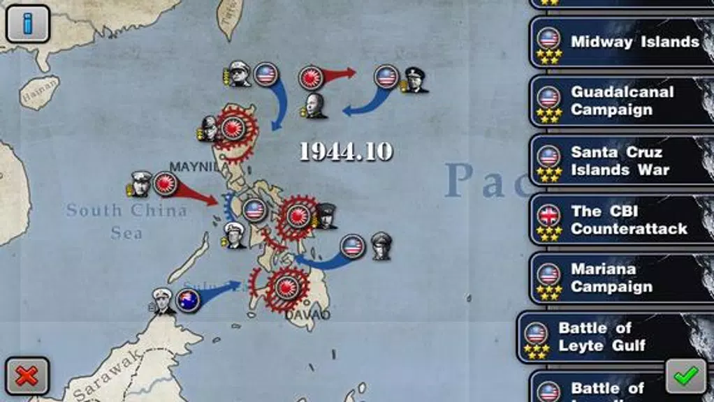 Glory of Generals: Pacific-WW2 Screenshot4