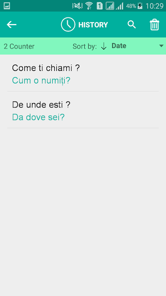 Romanian Italian Translator Screenshot3