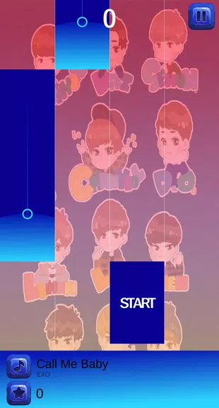 EXO Chibi Piano Tiles Screenshot4