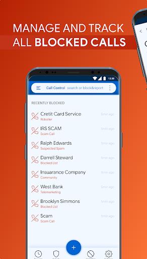 Call Control. Call Blocker Screenshot3