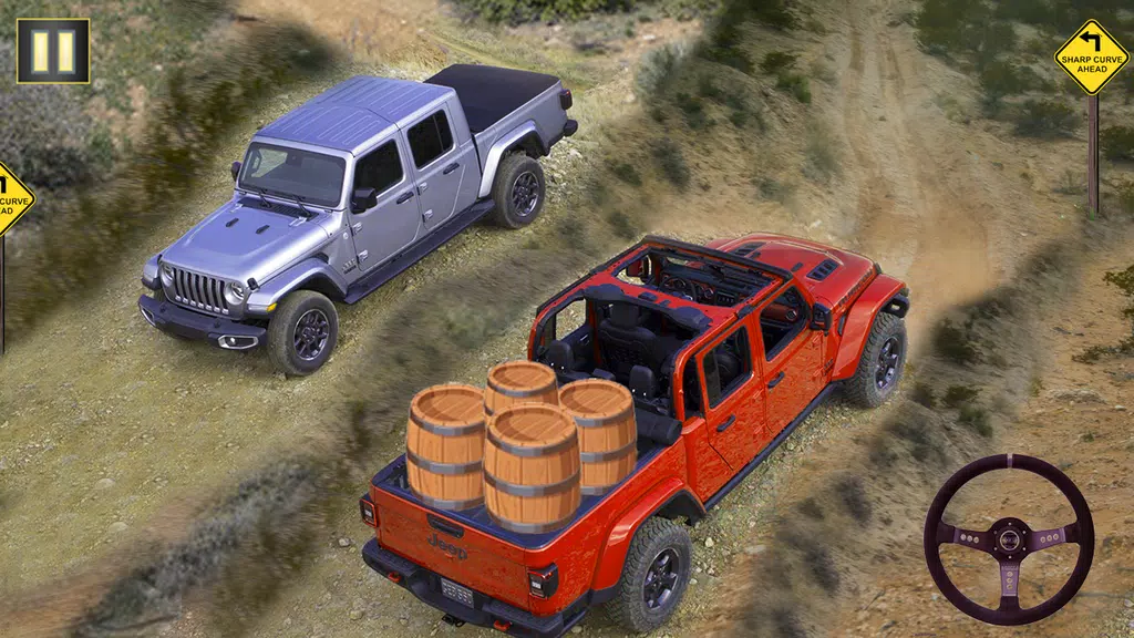 Pickup Truck Game: 4x4 Offroad Screenshot4