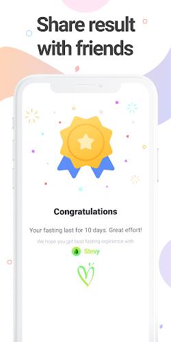 Stevy AI: Easy Fasting Tracker Screenshot5