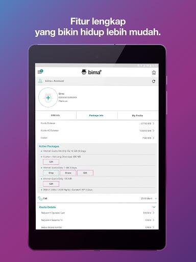 bima+ -Buy Credit/Package- Tri Screenshot72