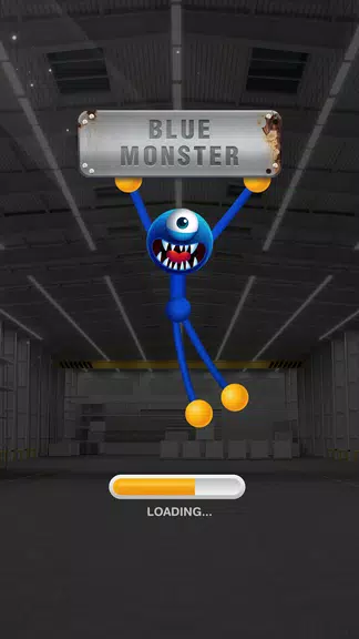 Blue Monster: Stretch Game Screenshot1