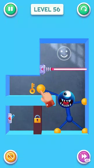 Blue Monster: Stretch Game Screenshot2