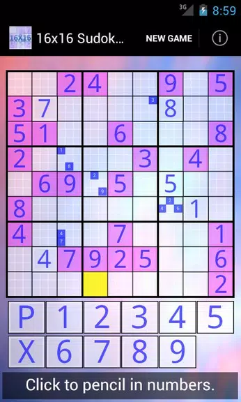 16x16 Sudoku Challenge HD Screenshot2