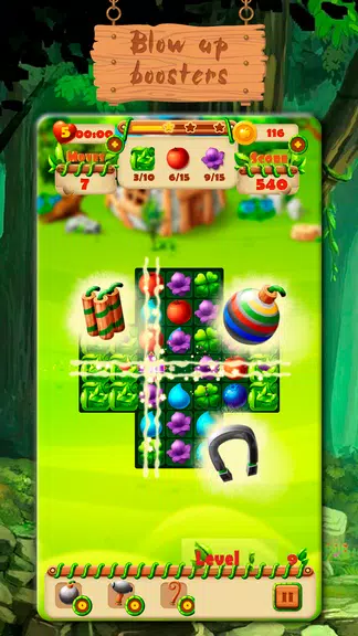 Fairy Forest - match 3 games Screenshot3