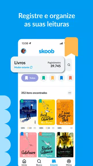 Skoob - Para quem ama livros! Screenshot2