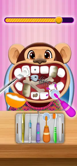 Hippo's Doctor : Dentist Games Screenshot2