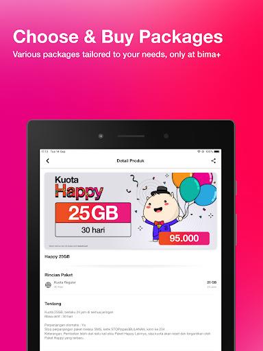 bima+ -Buy Credit/Package- Tri Screenshot18