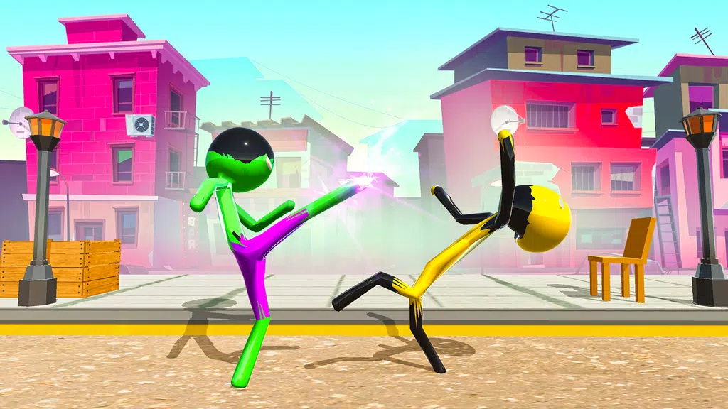 Stickman Ninja Fight: Ropehero Screenshot1