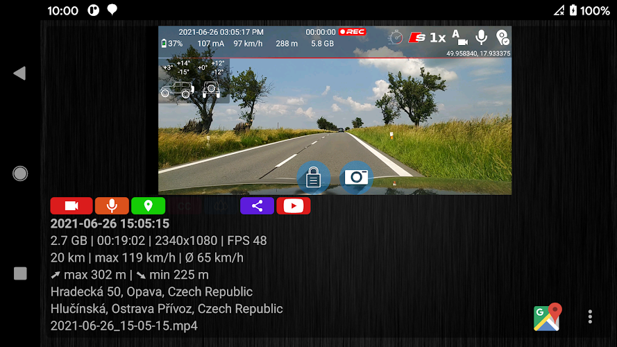 Dash Cam Travel — Car Camera Screenshot14