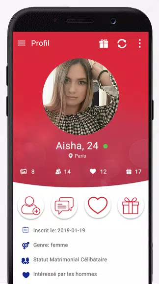 France Dating - French Chat Screenshot1